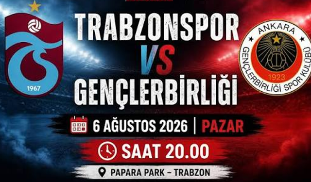 Trabzonspor'un ilk 11'i belli oldu