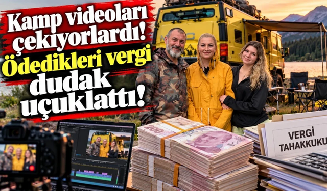 Sosyal medya fenomeni aile vergi rekortmeni oldu