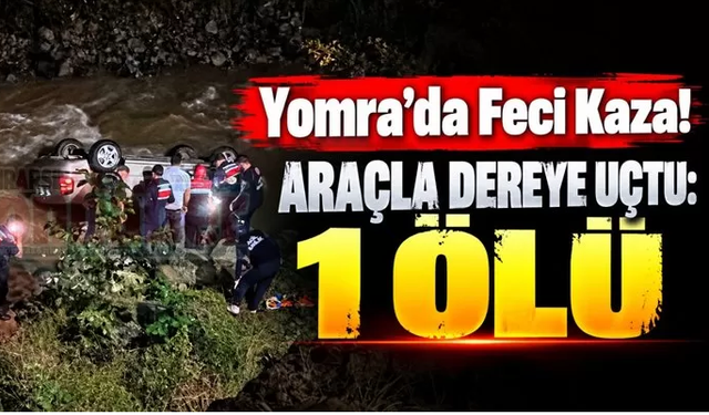 Yomra’da Feci Kaza: 1 Ölü