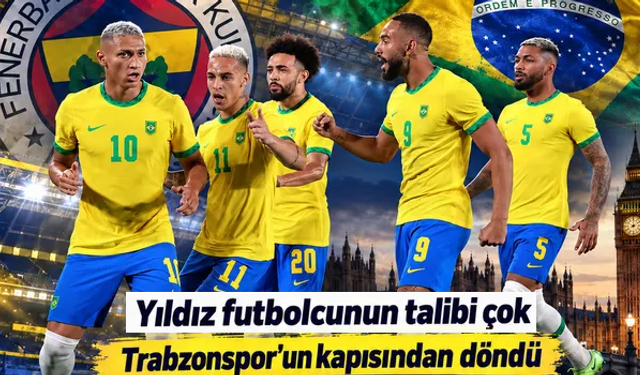 Trabzonspor'un kapısından dönmüştü Fenerbahçe istiyor!