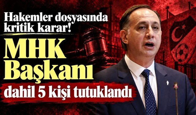 MHK Başkanı Ferhat Gündoğdu dahil 5 kişi tutuklandı