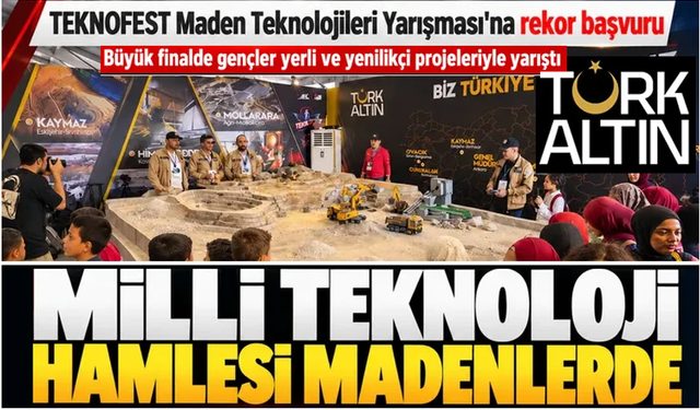 Türk Altın'a TEKNOFEST'te yoğun ilgi!