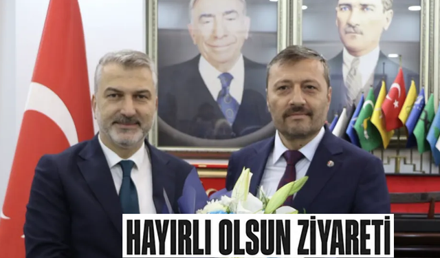 Mumcu’dan MHP İl Başkanı Hacısalihoğlu’na hayırlı olsun ziyareti