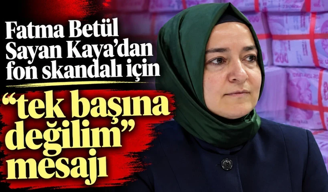 Fatma Betül Sayan Kaya’dan dikkat çeken mesaj! “Tek başıma değildim”