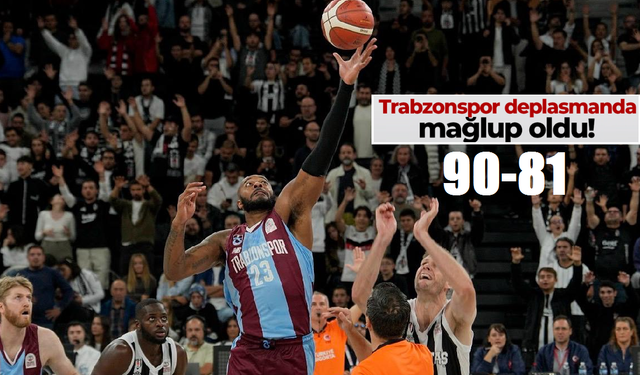 Trabzonspor İstanbul'da mağlup!
