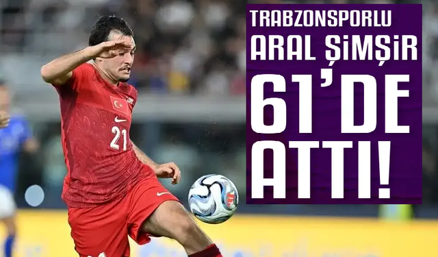 Aral 61.dakikada sahneye çıktı!