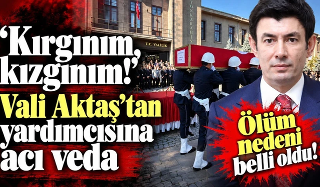 Vali Aktaş isyan etti: Kırgınım, kızgınım