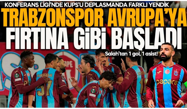 FIRTINA AVRUPA'DA SERT ESTİ!