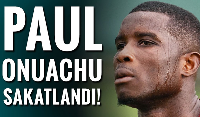 Trabzonspor'da Paul Onuachu şoku! Gol attı ve sakatlandı