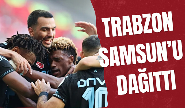 Karadeniz derbisinde gülen taraf Trabzonspor!