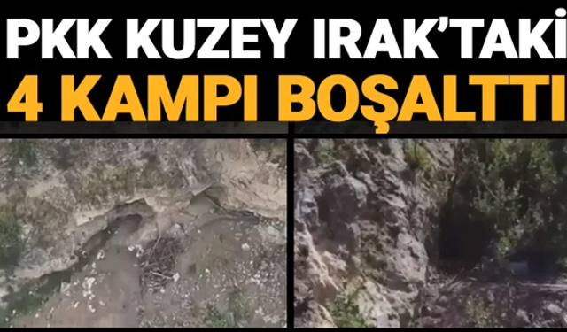 PKK, Kuzey Irak'taki 4 kampı boşalttı