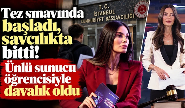 Üniversitede akademik kavga davalık etti!