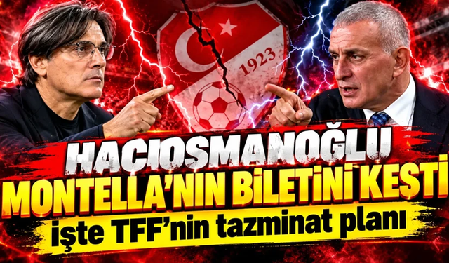 TFF'den Montella kararı! Bileti kesildi...