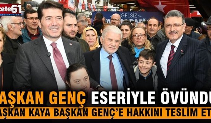 Başkan Genç Eseriyle Övündü!