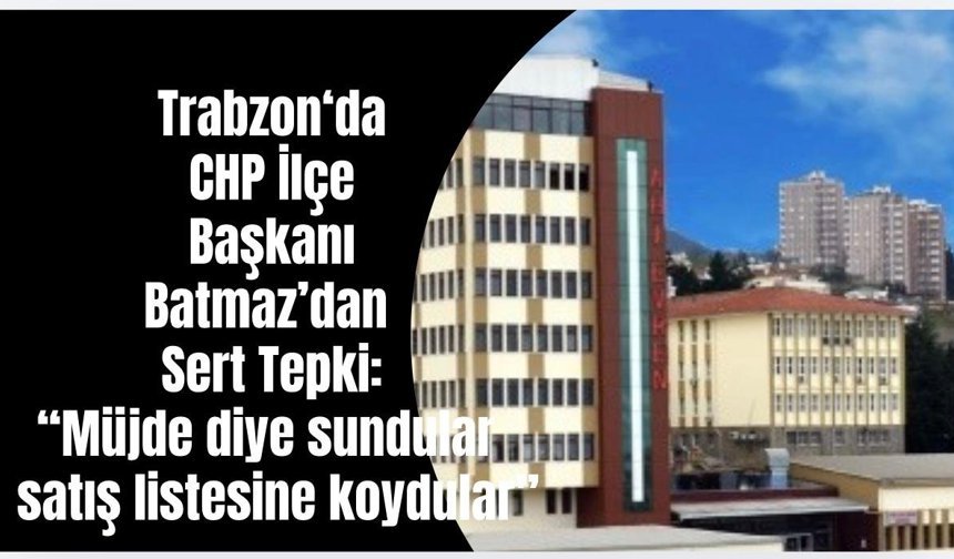 “Müjde diye sundular, satış listesine koydular!”