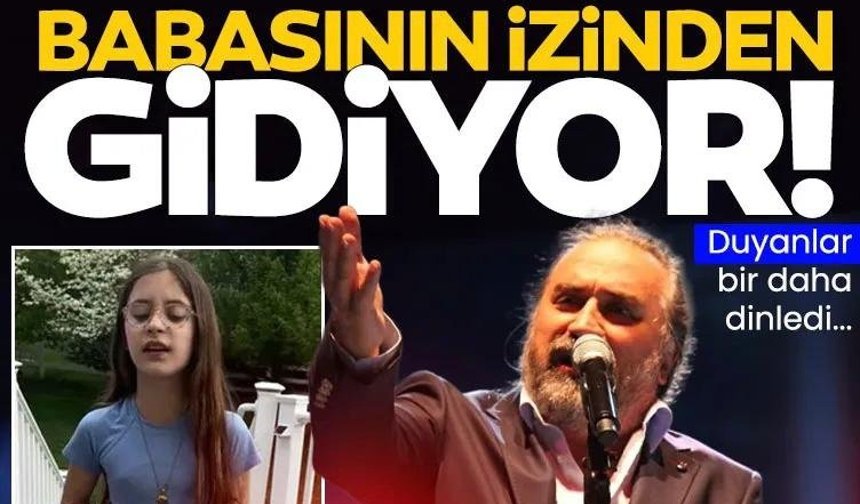 Volkan Konak’ın Kızı Sesiyle Duygulandırdı