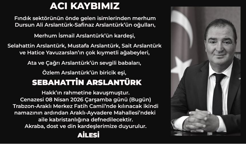 Acı Kaybımız!
