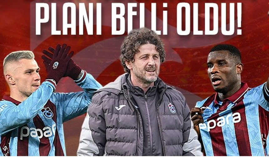 Trabzonspor'da Fatih Tekke'nin Galatasaray derbisi planı belli oldu!