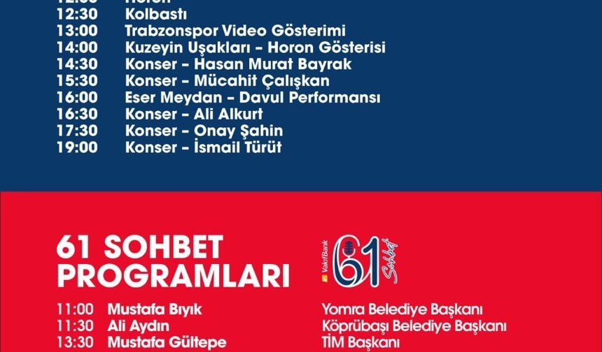 Trabzon Günleri Devam Ediyor