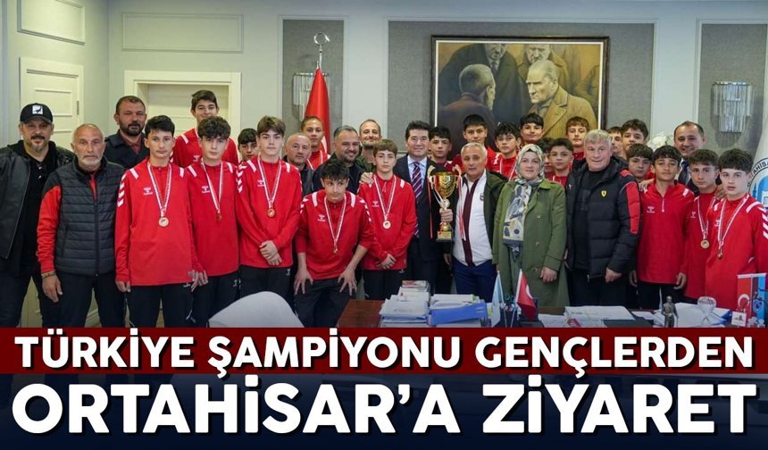 Türkiye Şampiyonu Gençlerden Ortahisar’a Ziyaret