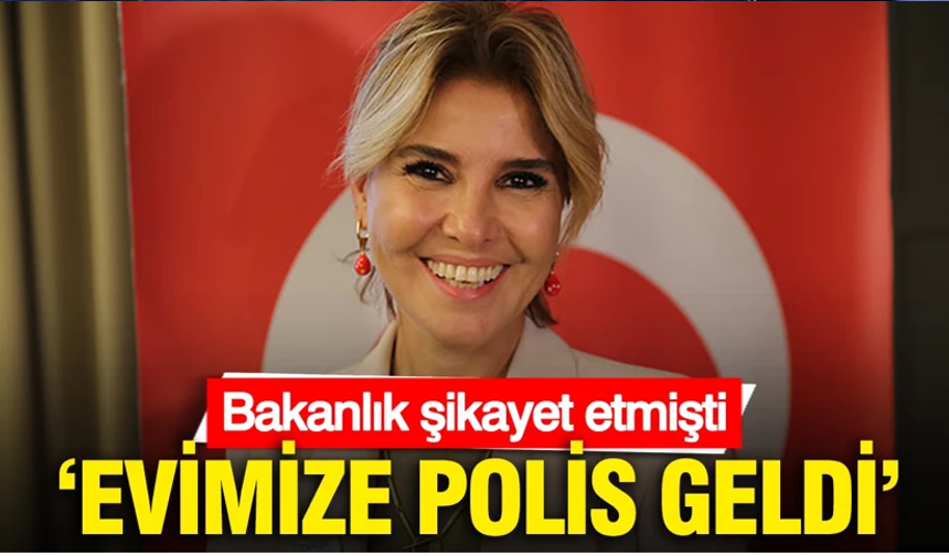 Gülben Ergen'in evine polis gitti: Bakanlık şikayet etmişti