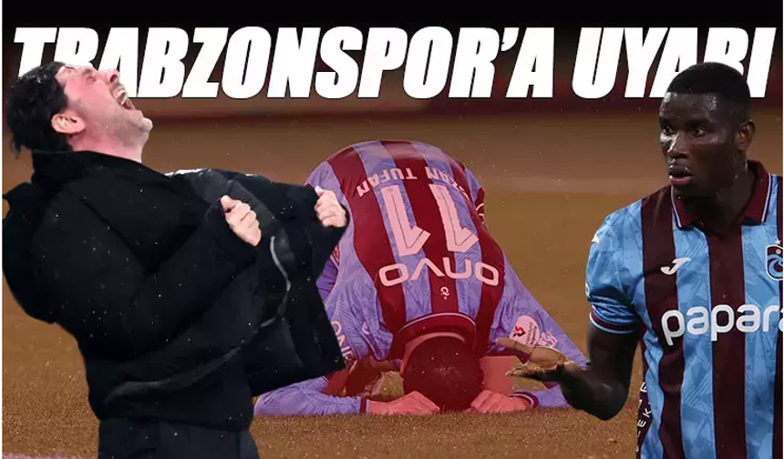 Trabzonspor - Başakşehir maçının ardından usta isimden uyarı: 'Sezonun özeti gibi'