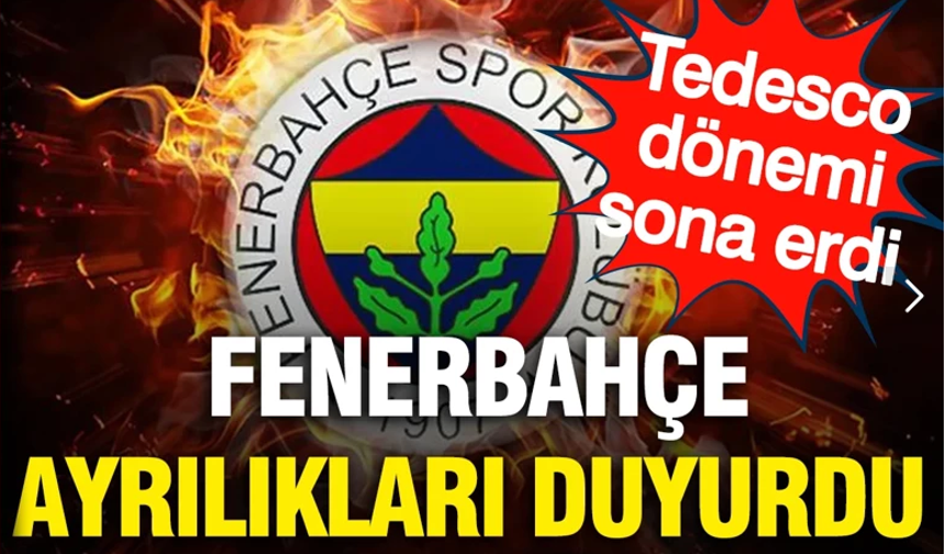 Fenerbahçe Tedesco, Devin Özek ve Berke Çelebi ile yollarını ayırdı