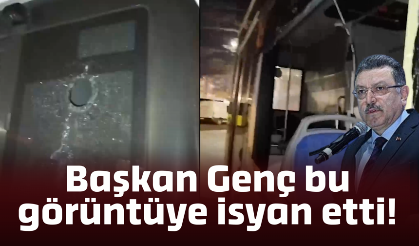 Başkan Genç bu görüntüye isyan etti!