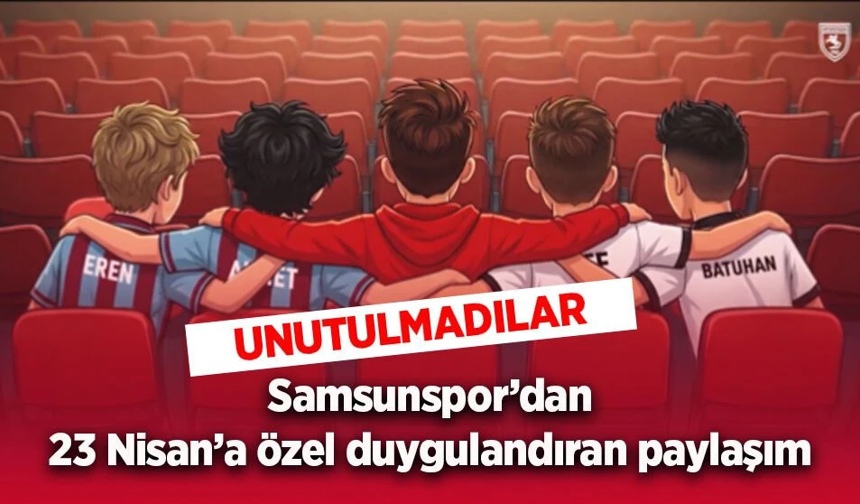 Samsunspor’dan tarihi paylaşım!