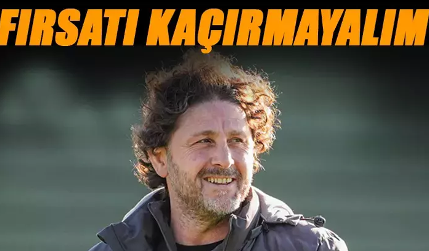 Fatih Tekke takımını uyardı: Fırsatı kaçırmayalım
