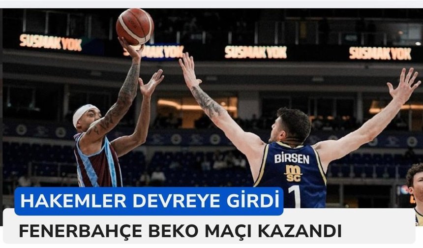 Hakemler devreye girince...