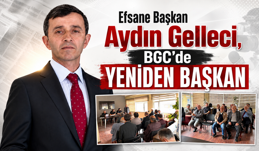 Aydın Gelleci, Büyükliman Gazeteciler Cemiyeti’nin yeni başkanı oldu