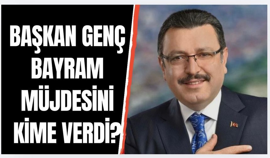 Trabzon'da Başkan Genç'ten Bayram Müjdesi: Taşeron işçilere kadro...