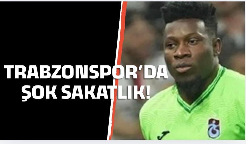 Trabzonspor'da şok sakatlık!