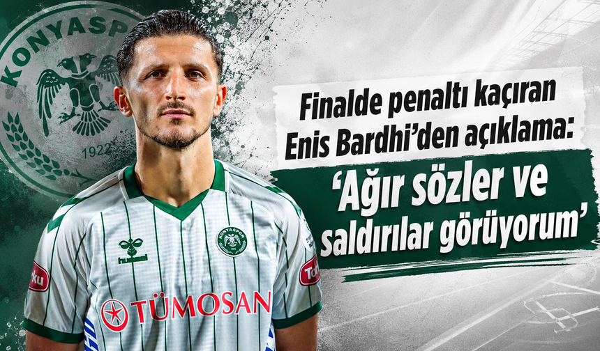 Konyaspor’da Enis Bardhi depremi!