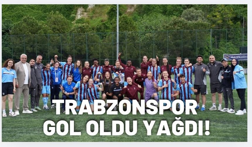 Trabzonspor gol oldu yağdı! 20 - 0