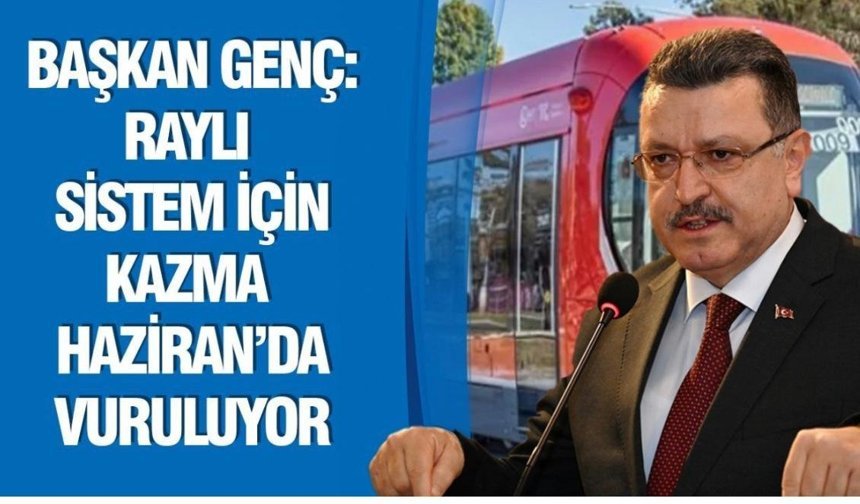 Raylı Sistem için kazma ne zaman vurulacak?