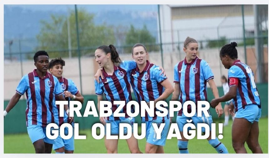Trabzonspor komşuya gol oldu yağdı!