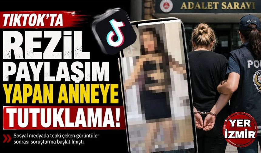 11 yaşındaki kızının müstehcen görüntülerini paylaşan anne tutuklandı