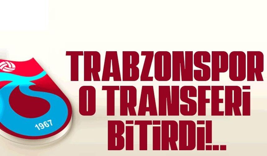 Trabzonspor'da Sidny Lopes Cabral tamam! Bonservisi...