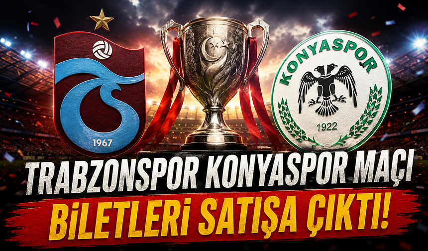 Trabzonspor Konyaspor maçı biletleri satışa çıktı
