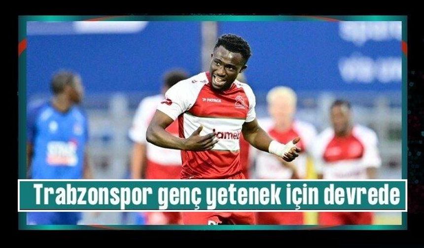 Trabzonspor 20'lik yıldız adayının peşinde! Scout ekibi uzun süredir takip ediyor