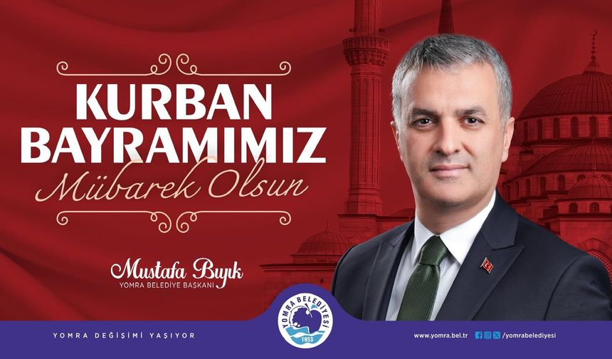 KURBAN BAYRAMINIZ MÜBAREK OLSUN