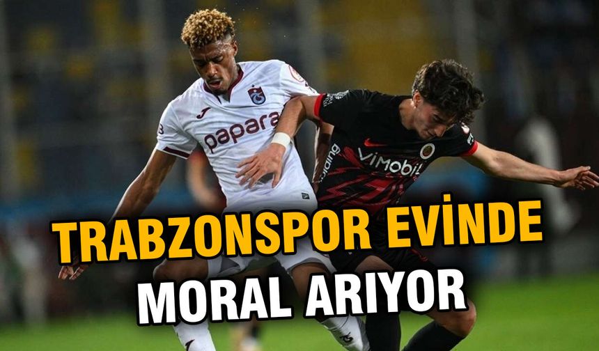 Trabzonspor Evinde Moral Arıyor