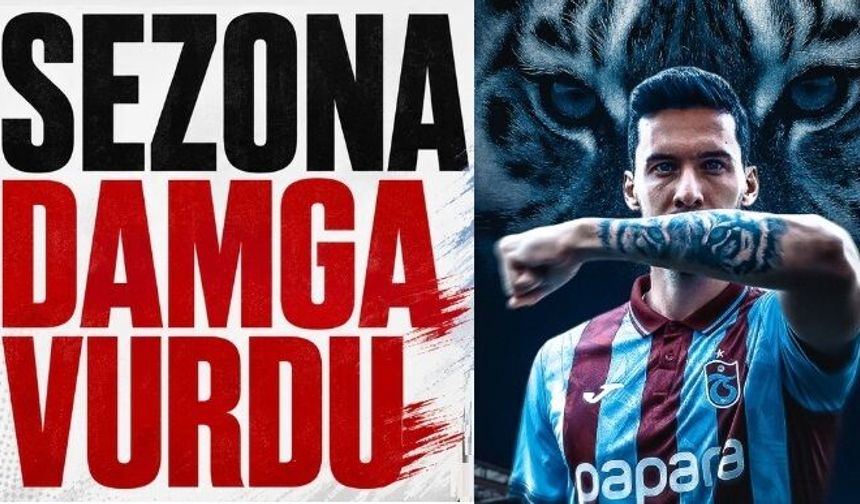 Süper Lig'e Trabzonspor'un Türk futbolcusu damga vurdu!