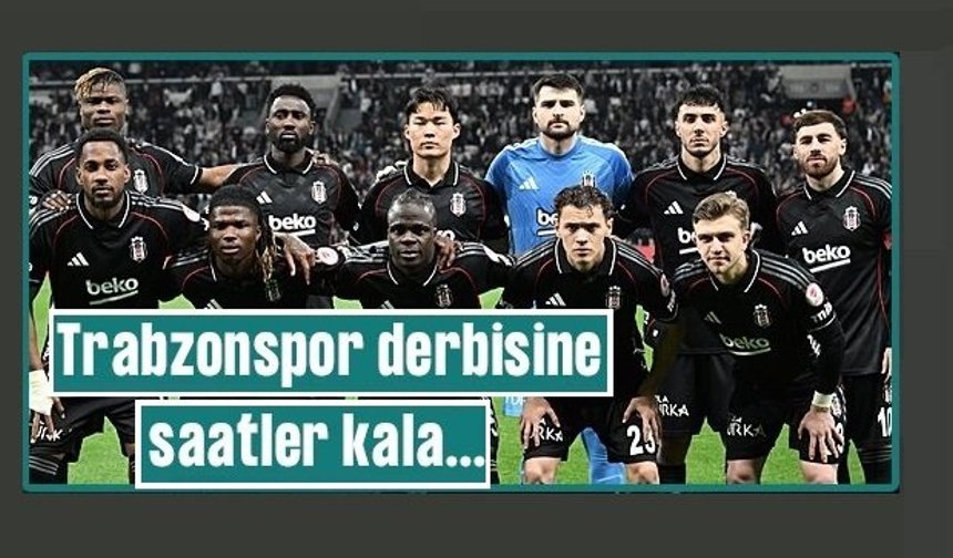 Beşiktaşlı oyuncu, Trabzonspor maçı öncesi kadrodan çıkarıldı