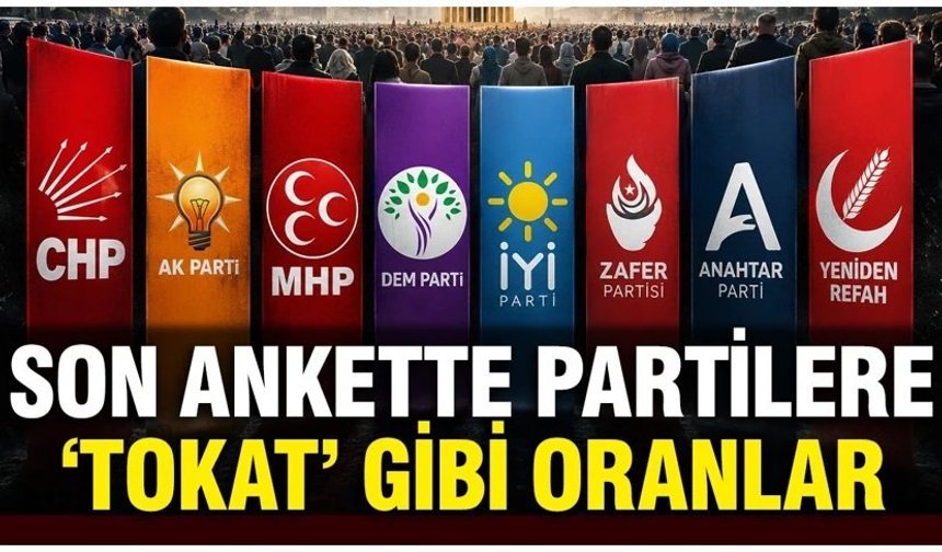 Son ankette, seçimin kaderi %20'nin elinde, fark %0,3