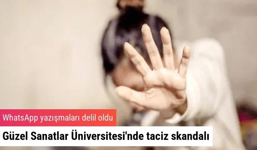Üniversiteside taciz skandalı