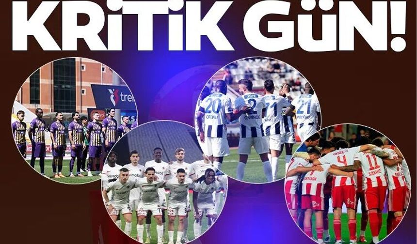 Süper Lig'de kritik gün! Küme düşecek son takım belli oluyor...