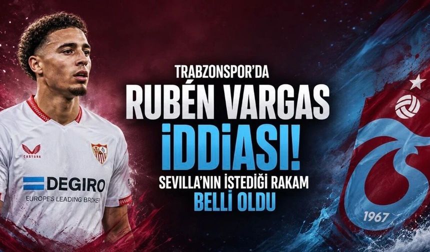 Trabzonspor'dan Ruben Vargas sürprizi! Transferi böyle duyuruldu